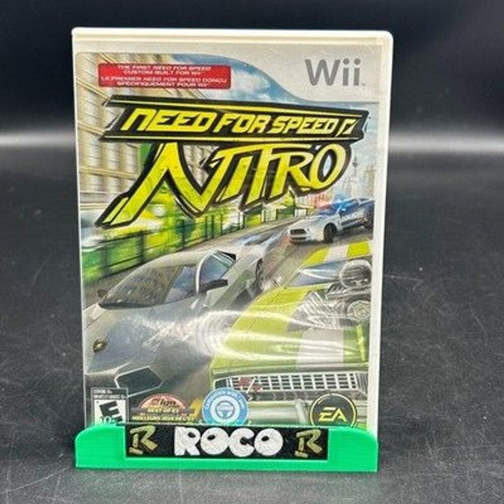 Need for Speed Nitro NFS Racing EA Multiplayer (Nintendo Wii, 2009) No Manual